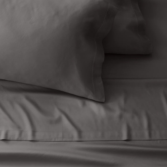 NWT West Elm TENCEL Sheet Set & Pillowcases (King, Slate) - Picture 1 of 2